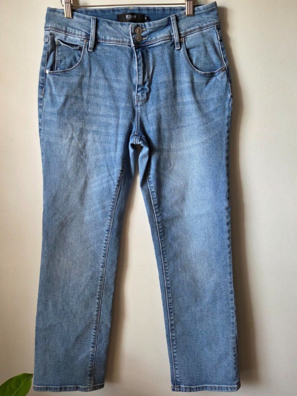 EUC HUDSON LA STRAIGHT JEANS SIZE 10 WOMENS